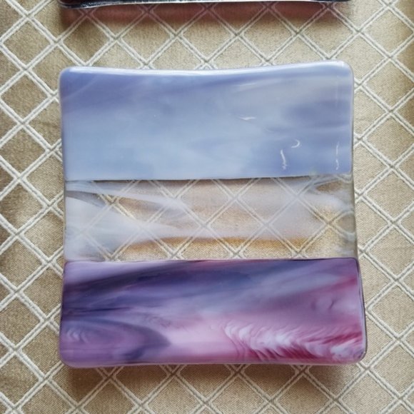 Other - Handmade art glass plate - medium